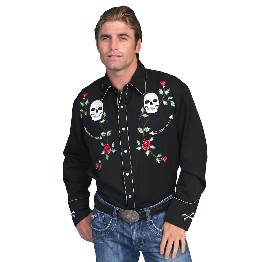 Western clearance shirt roses