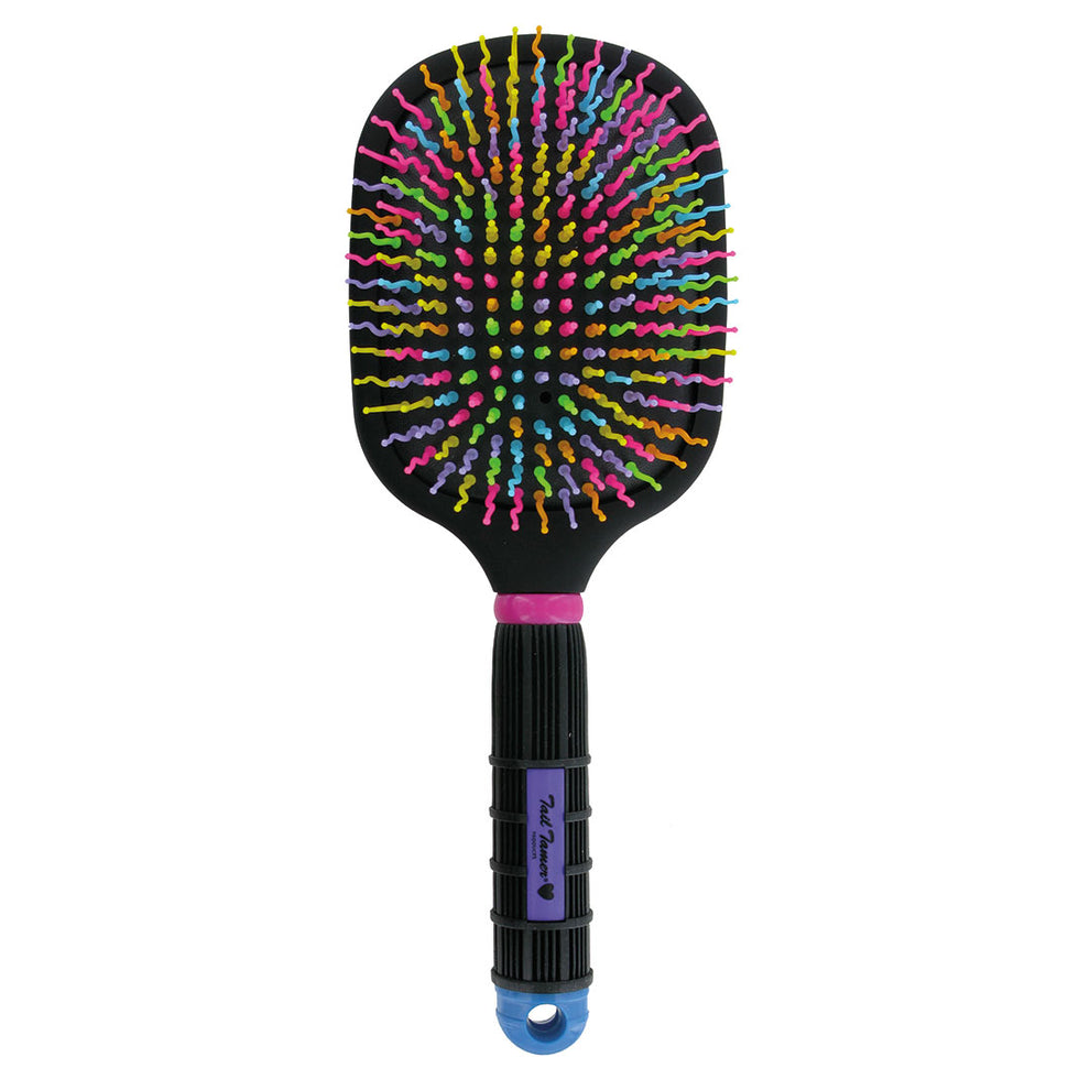 Tail Tamer Rainbow Paddle Brush