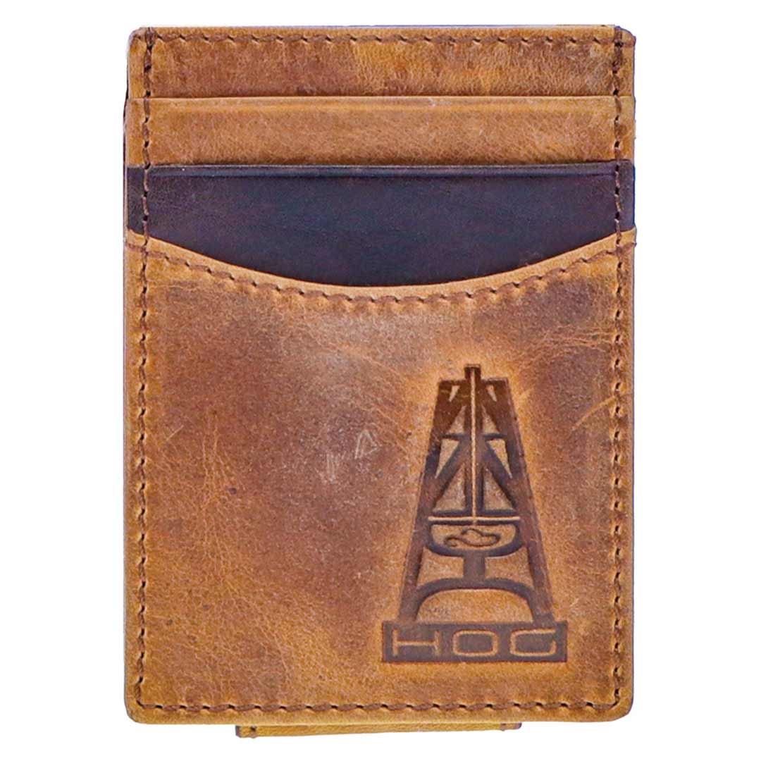 Hooey Brands Men's Hog Money Clip Wallet