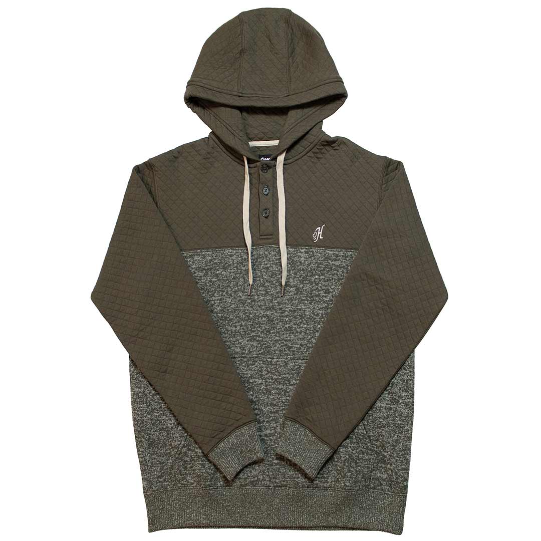 Hooey Brands Men s Jimmy Quilted Texture Hoodie Lammle s