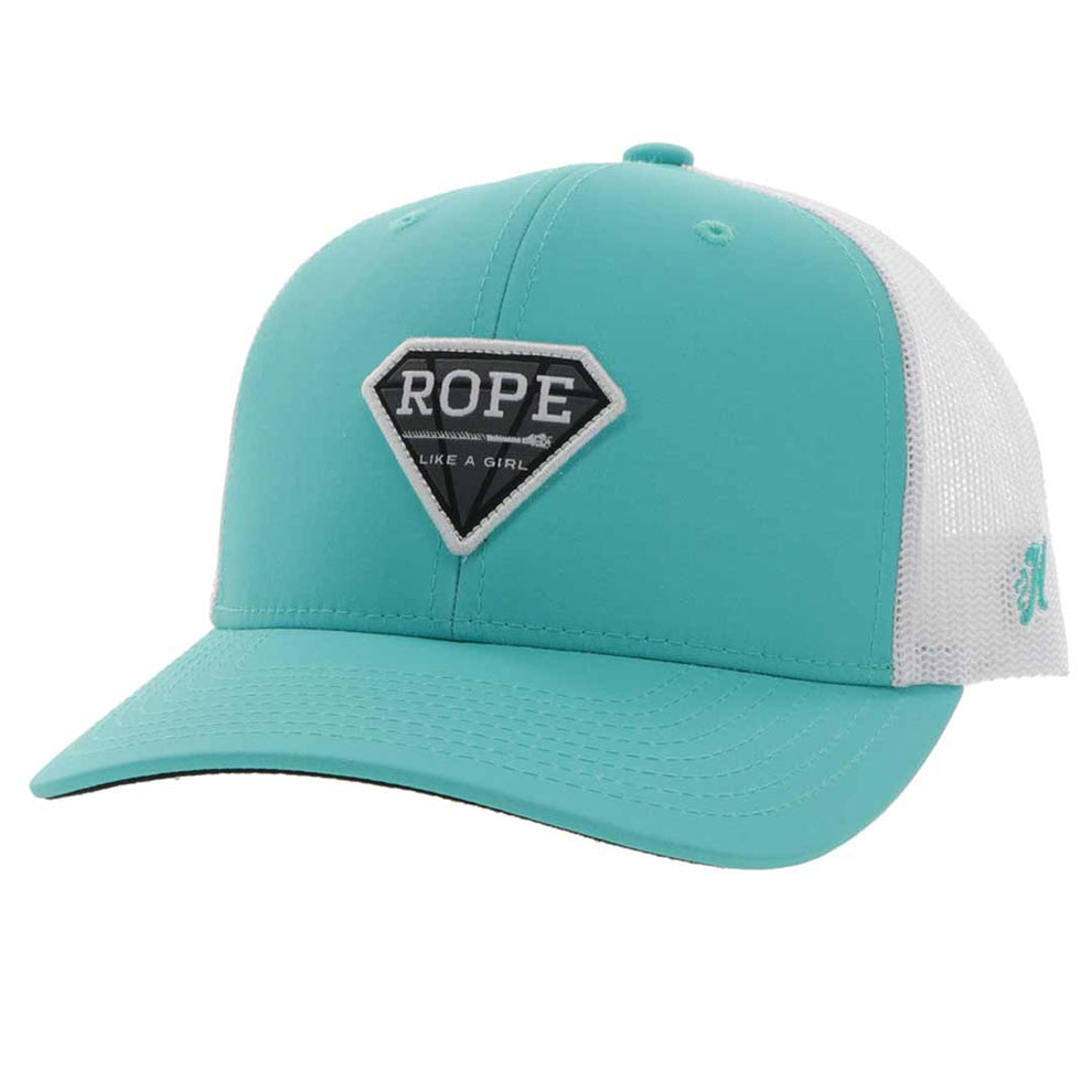 Hooey Brands Women's RLAG Diamond Patch Snap Back Cap