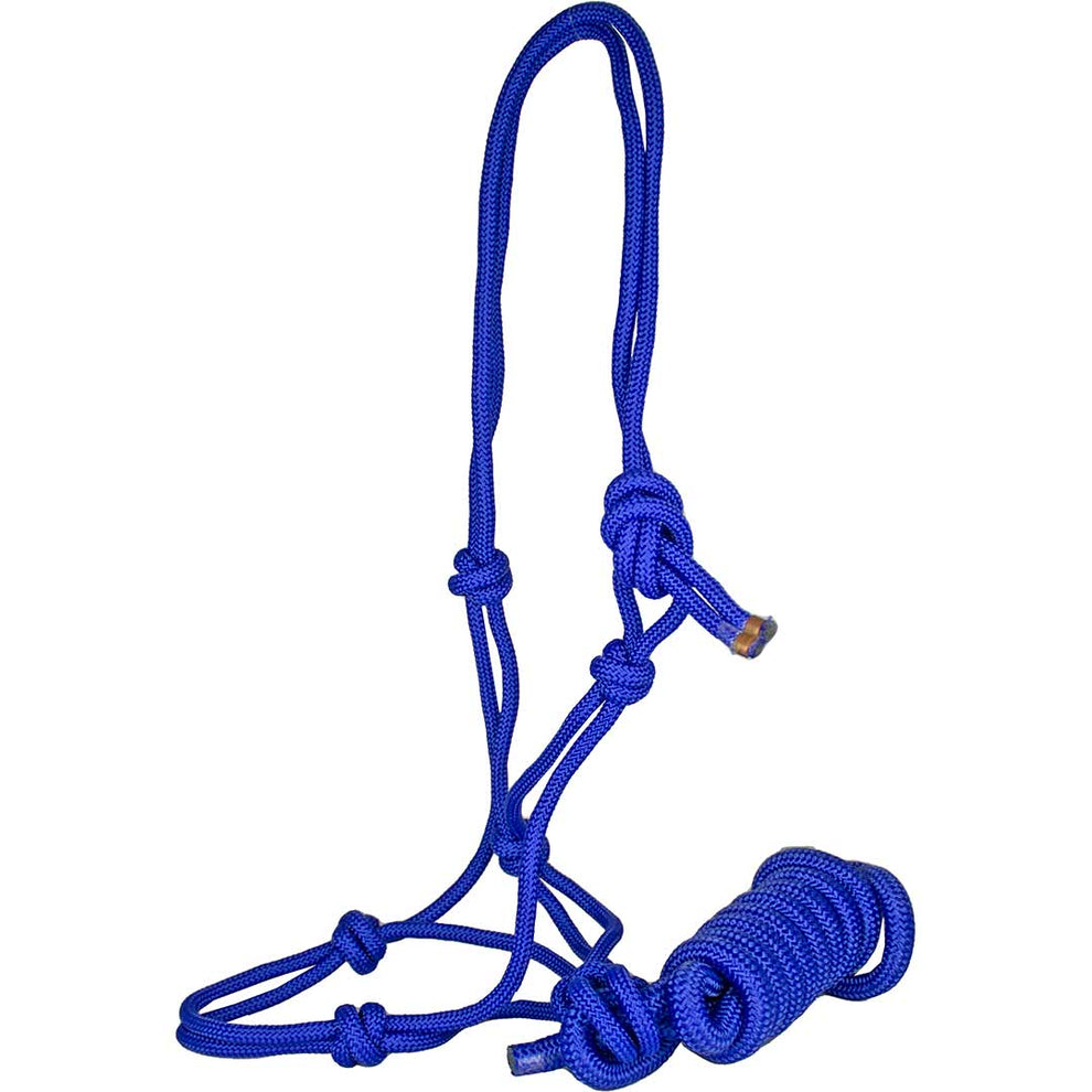 Tech Equestrian Poly Rope Halter with Lead