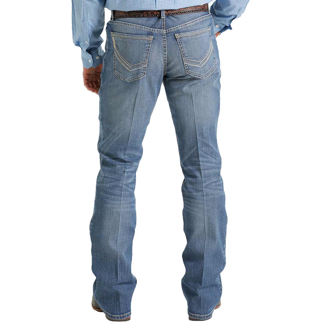 Mens stonewash best sale bootcut jeans