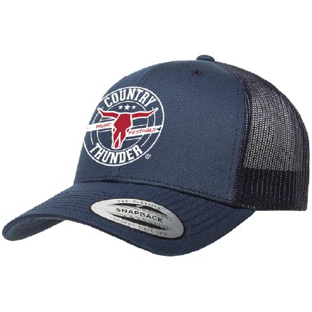 Country Thunder Circle Logo Snap Back Cap