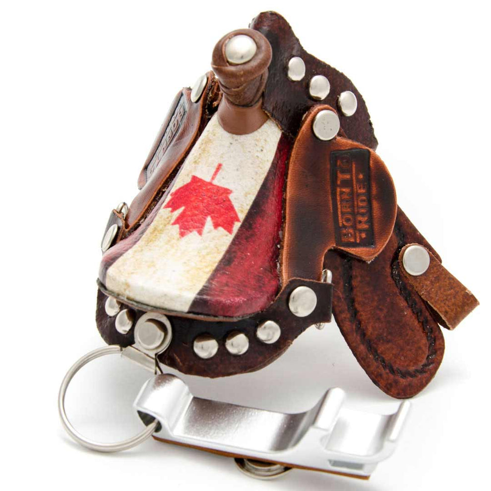 Phunky Horse Canada Saddle Bottle Opener with Magnet