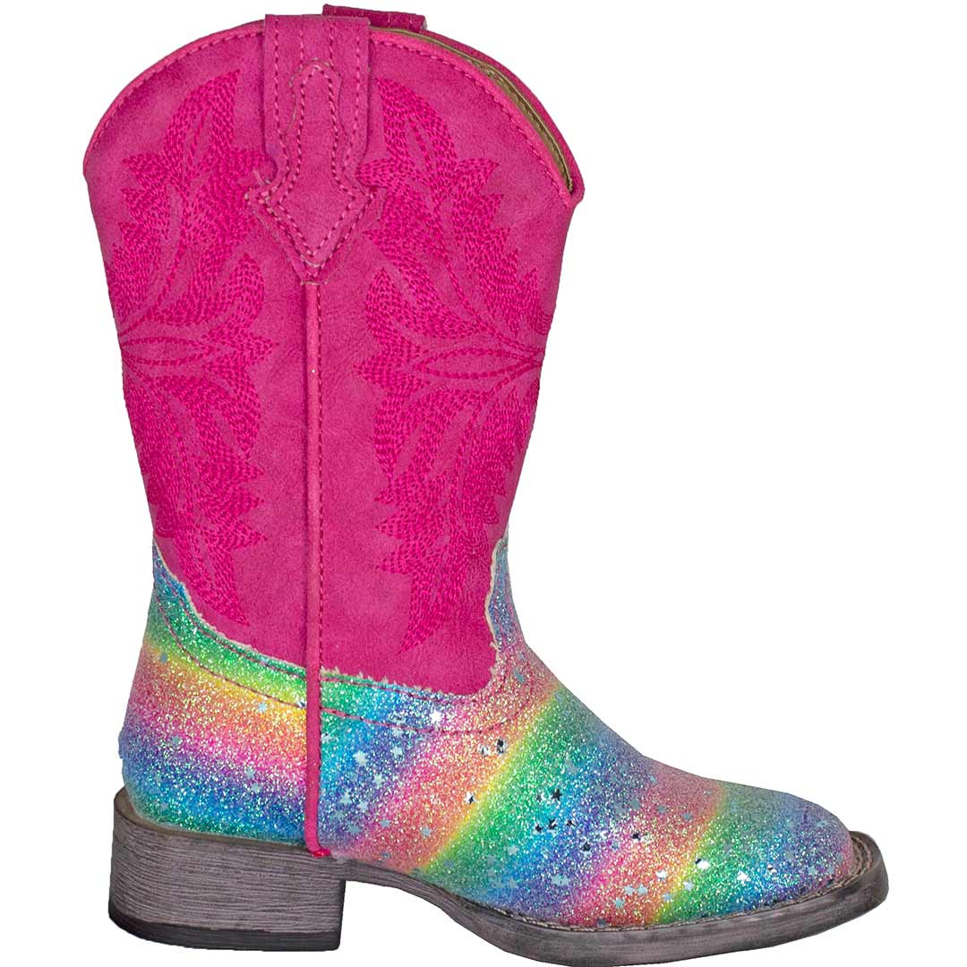 Girls glitter cowboy on sale boots