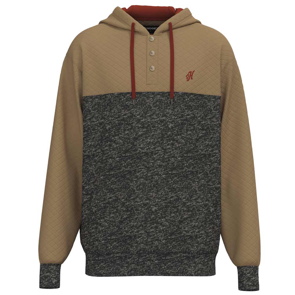 Mens quilted outlet hoodie