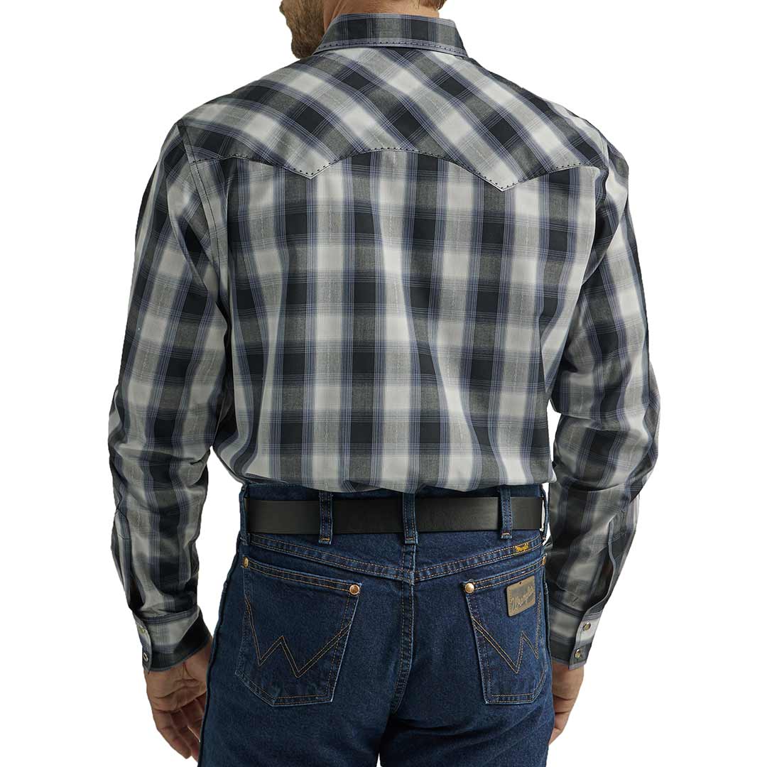 Wrangler Men's Fashion Plaid Snap Shirt