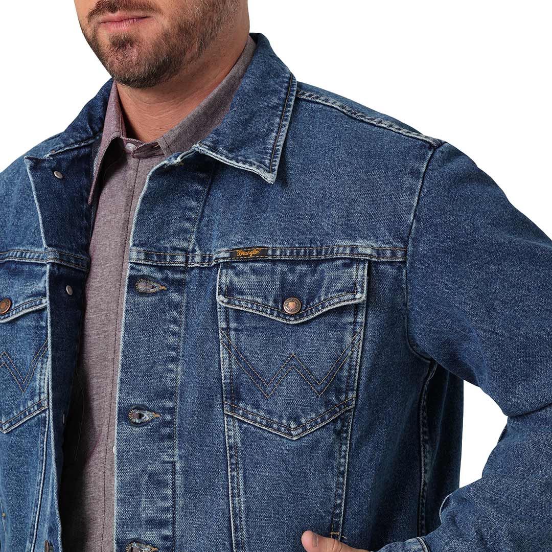 Wrangler unlined store denim jacket