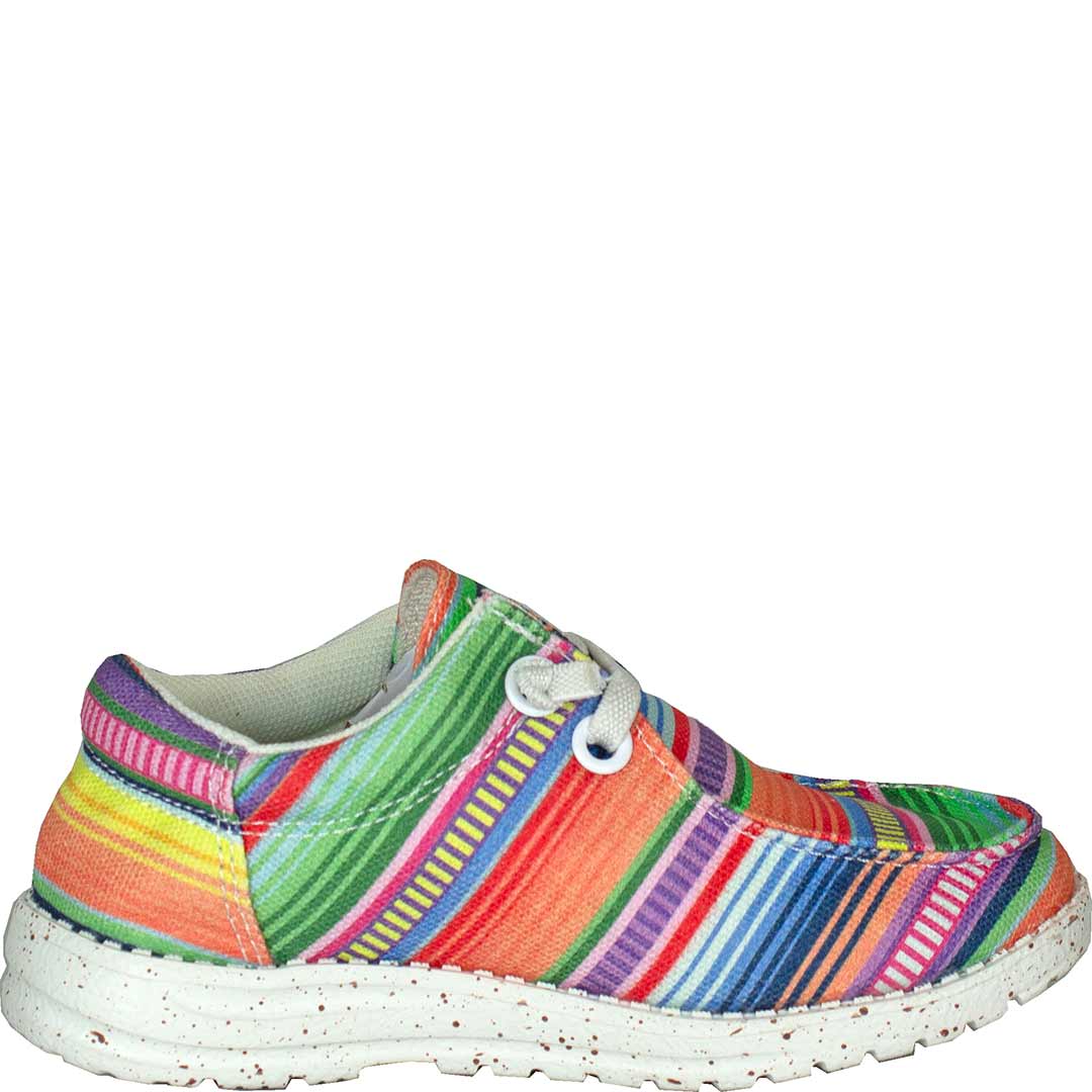 Serape slip store on shoes