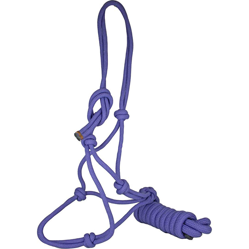 Tech Equestrian Poly Rope Halter with Lead