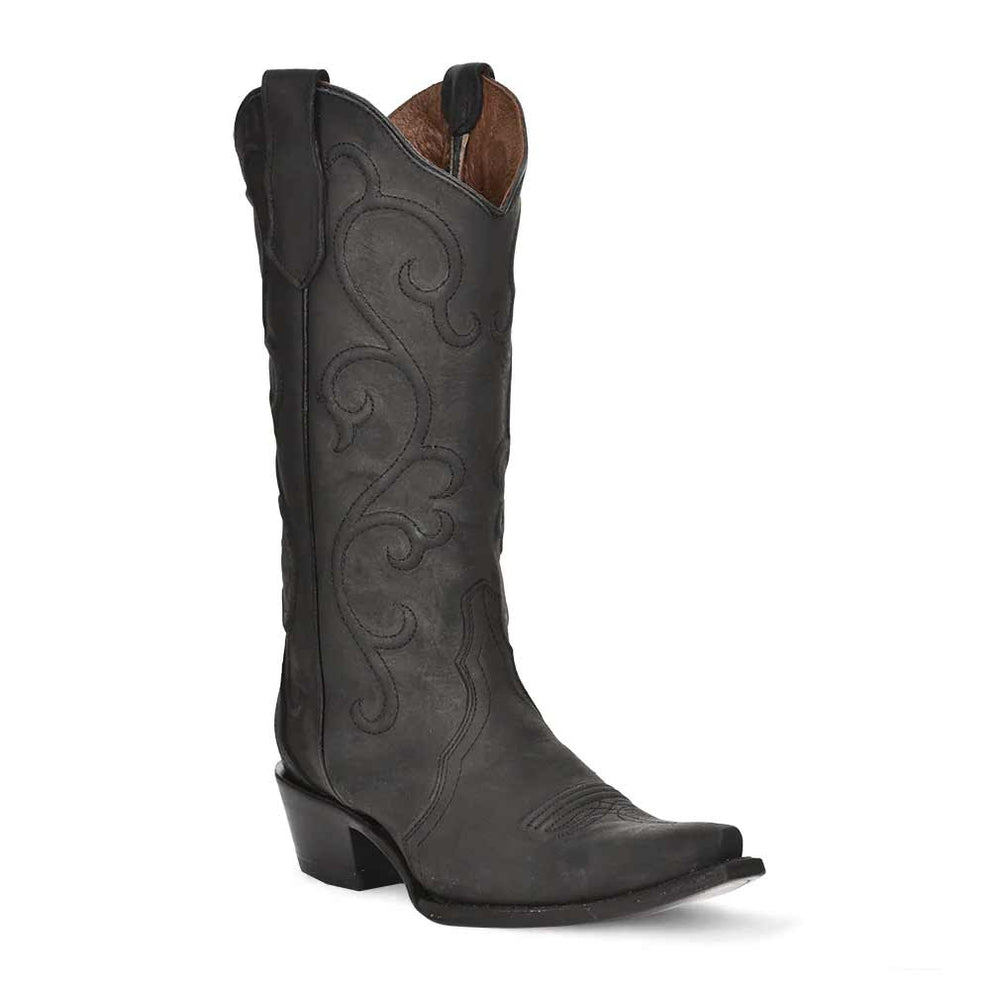 Circle G Women's Embossed Snip Toe Cowgirl Boots