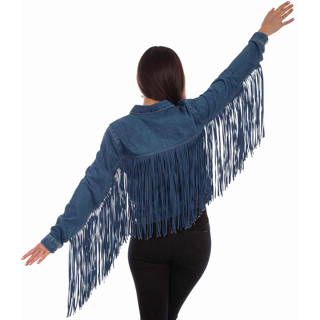 Scully fringe sale jacket