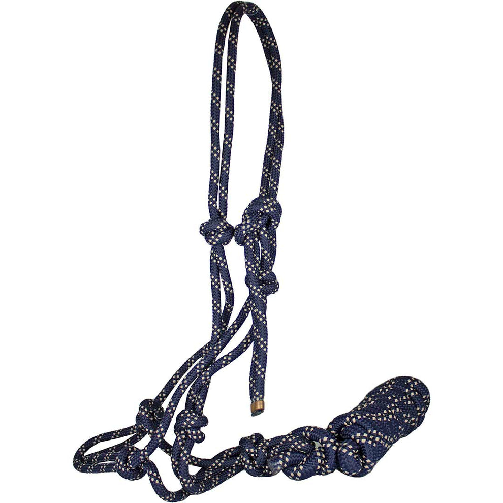 Tech Equestrian Poly Rope Halter with Lead