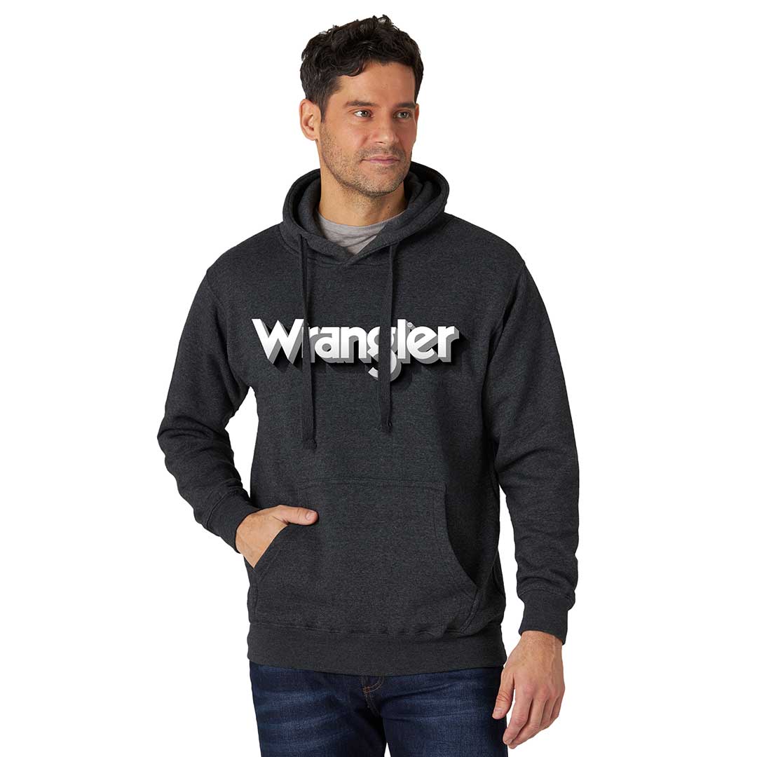 Wrangler on sale logo hoodie