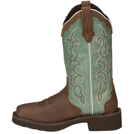 Justin gypsy steel toe on sale boots