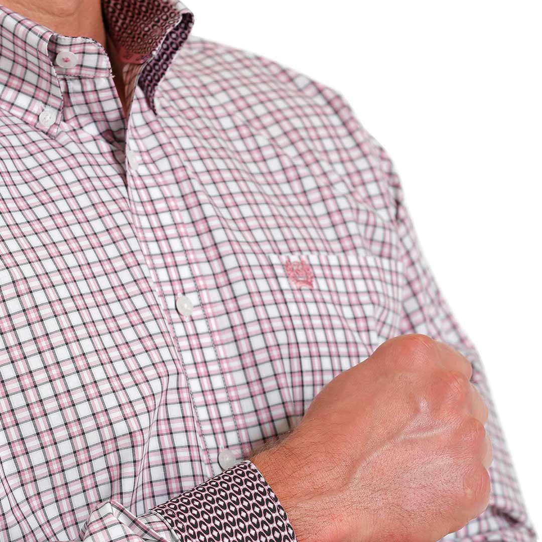 Cinch Men's Plaid Button-Down Shirt