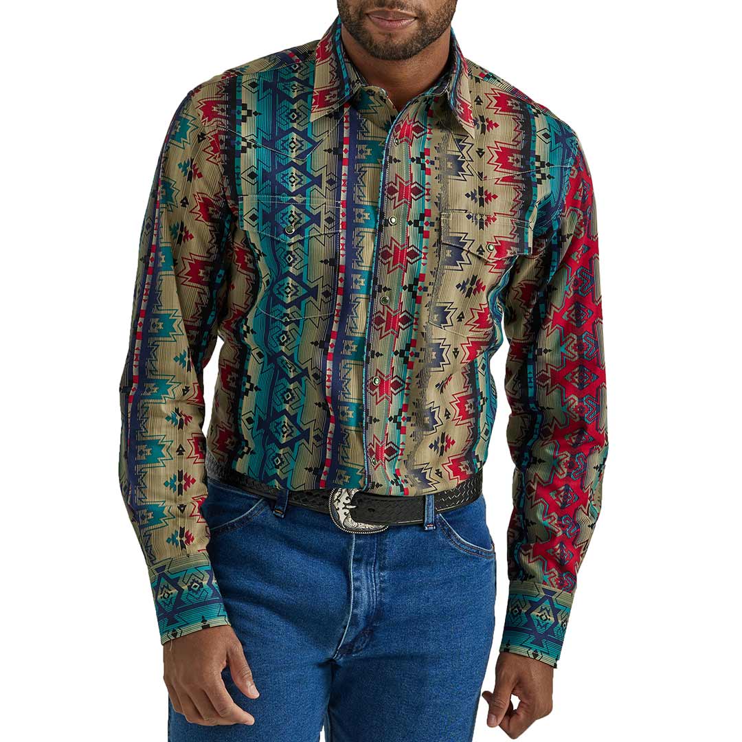 Wrangler checotah clearance western shirts