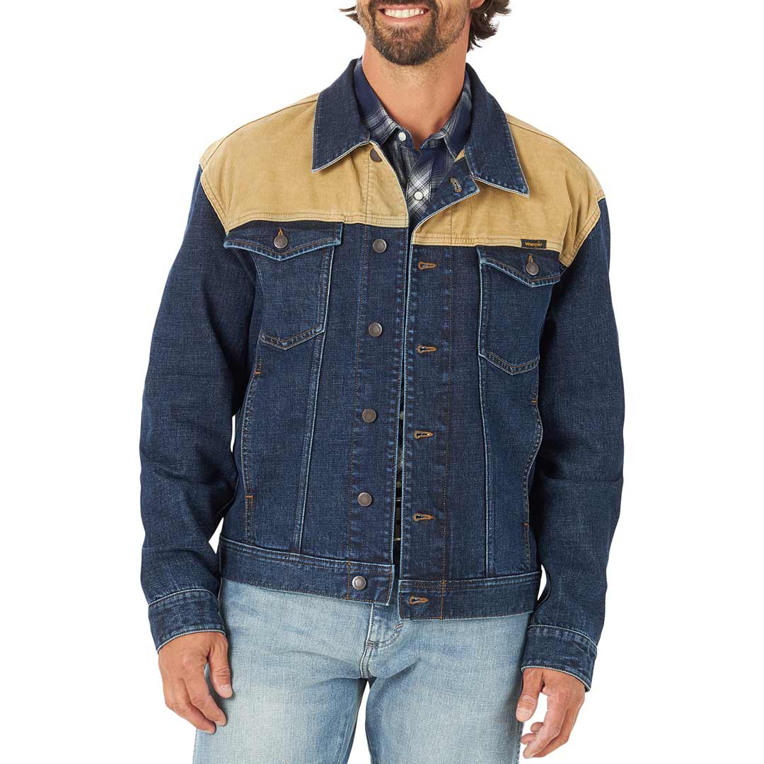 Wrangler Men's Corduroy Yoke Jean Jacket | Lammle's – Lammle's