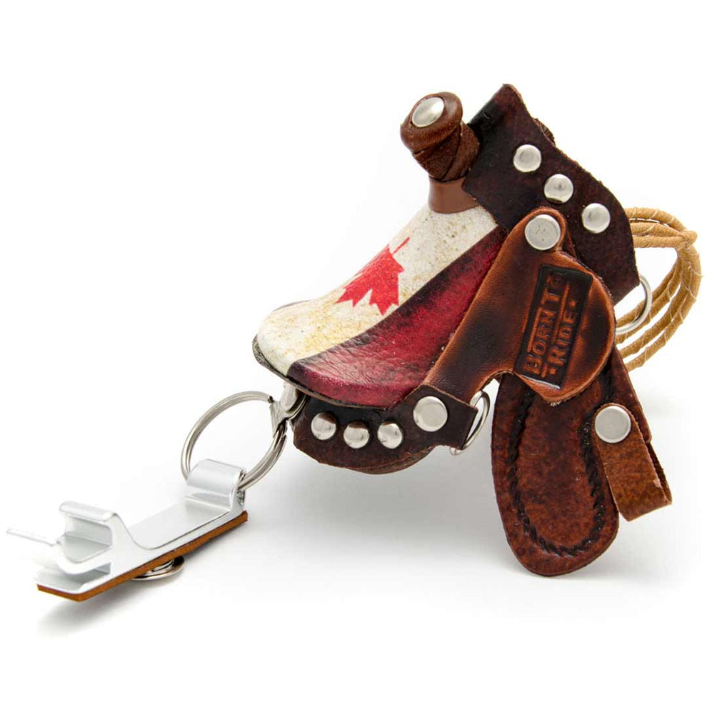 Phunky Horse Canada Saddle Bottle Opener with Magnet