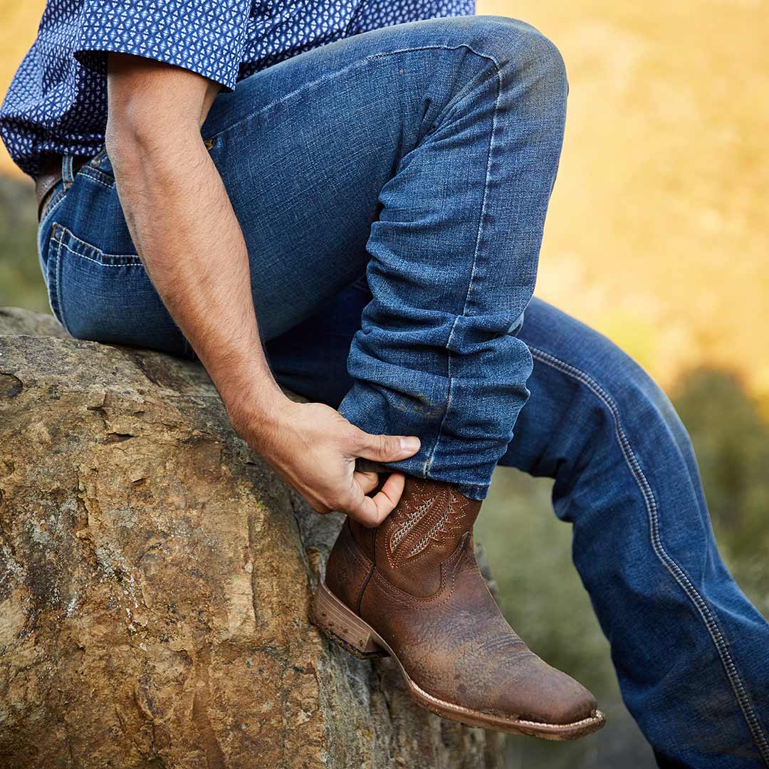 Ariat cowboy boots mens best sale