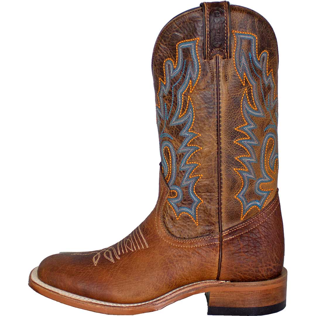 Lace up square outlet toe cowboy boots