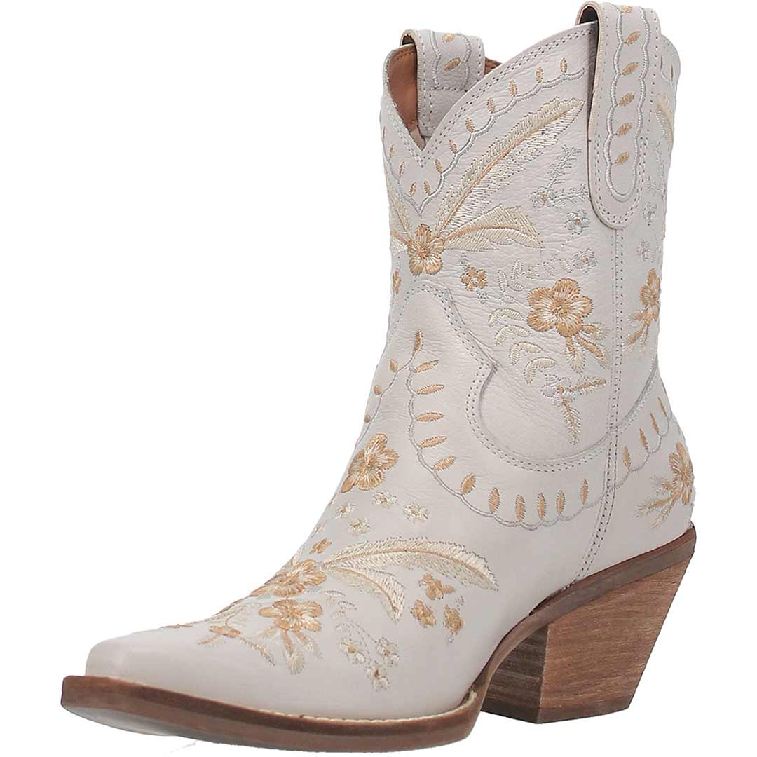 Cowgirl boots on sale with white flowers