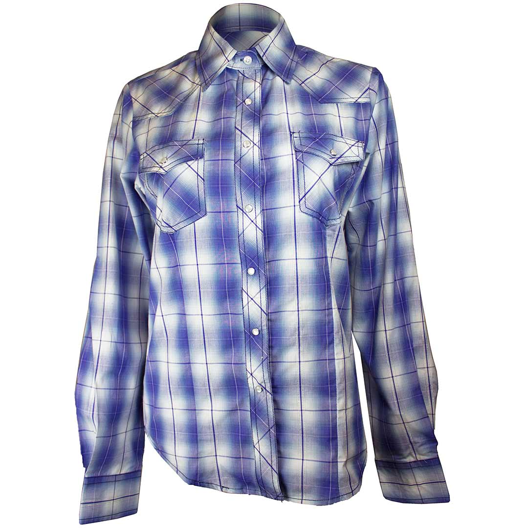 Cowgirl Legend Women's Ombre Plaid Snap Shirt | Lammle's – Lammle's ...