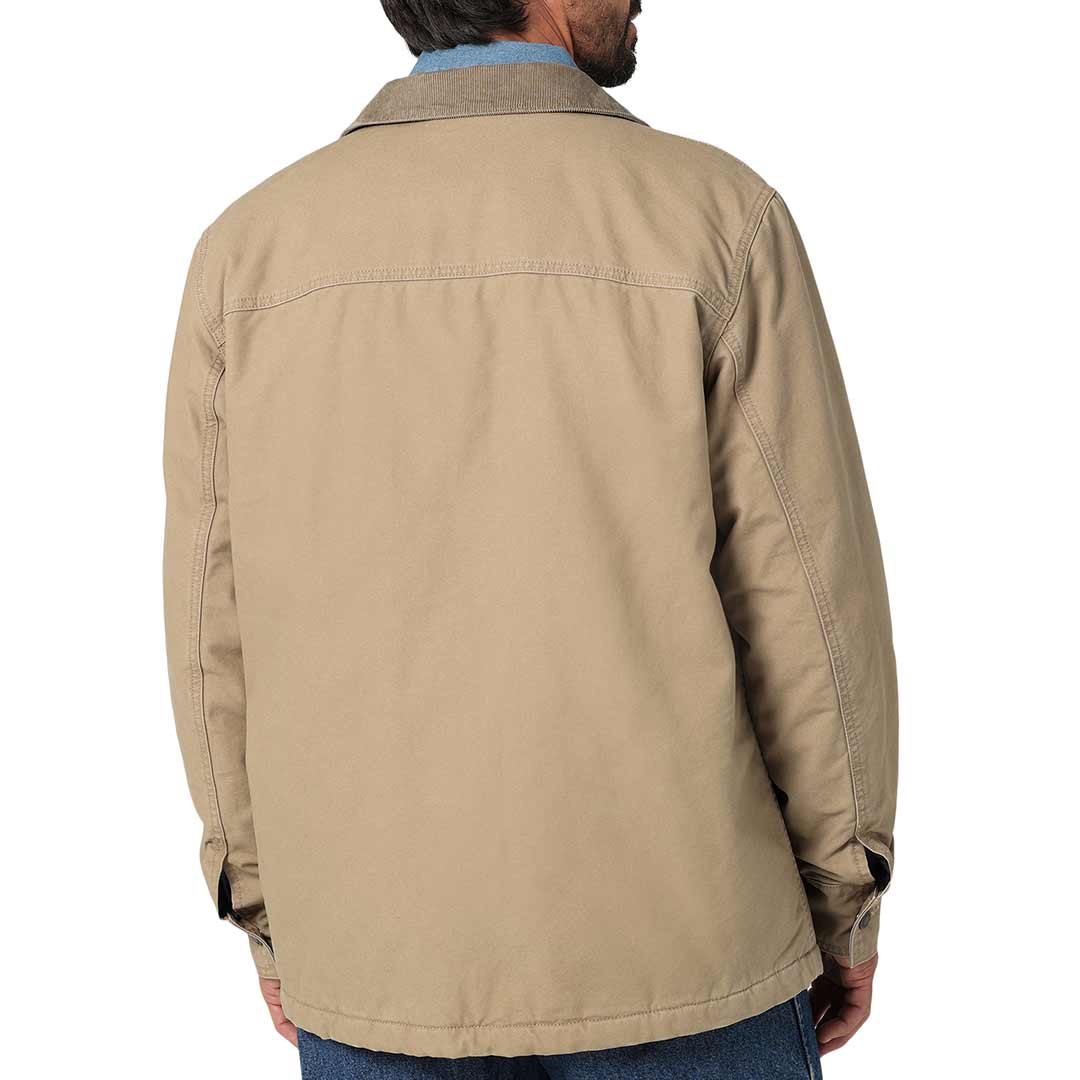 Wrangler Men's Corduroy Yoke Lined Barn Coat