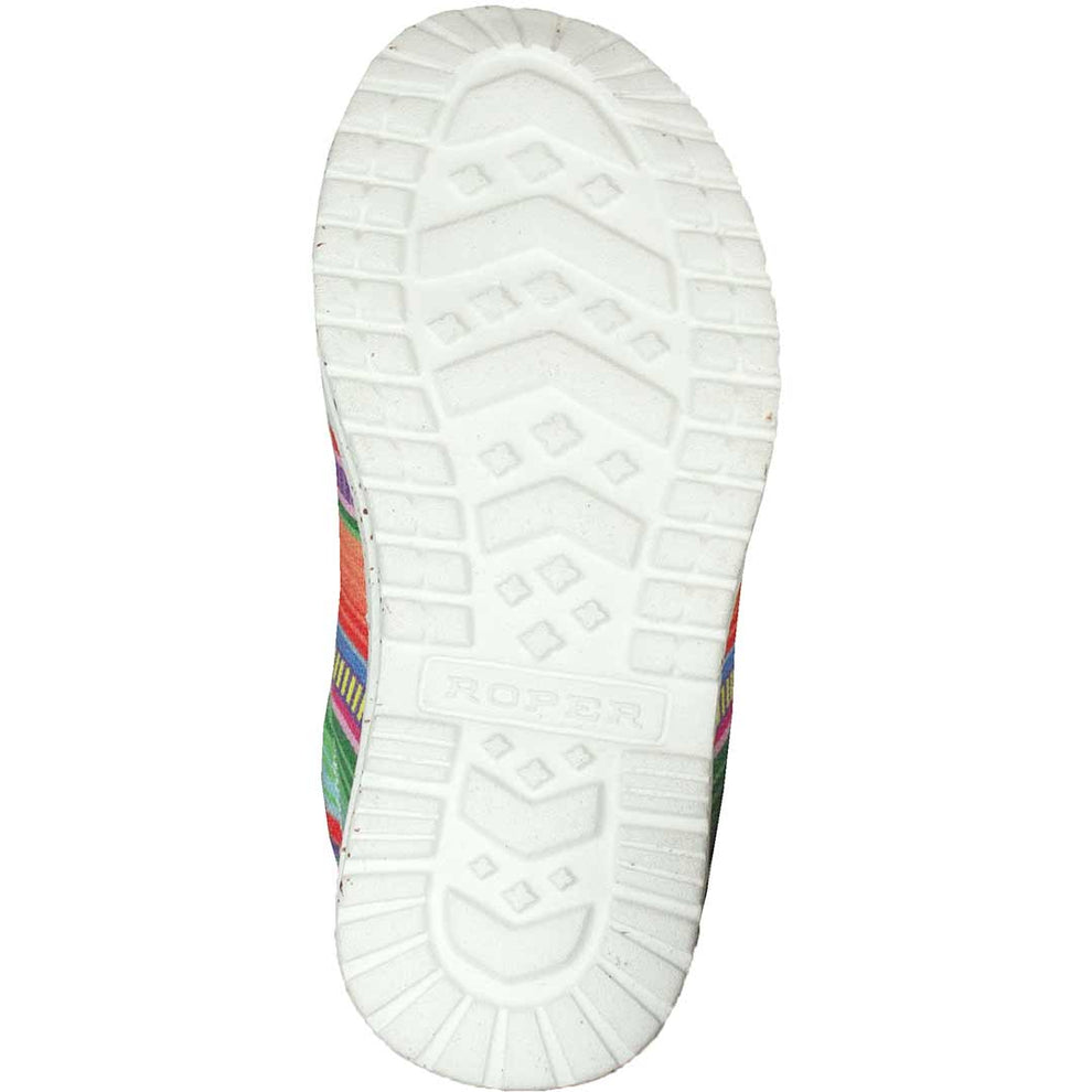 Roper Girls' Serape Print Slip-On Shoes