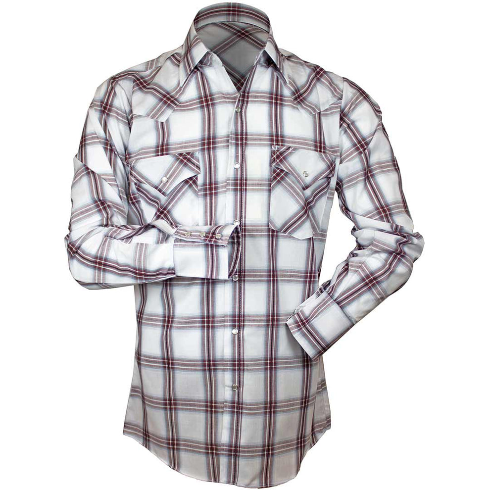 Ely Cattleman Men's Classic Plaid Snap Shirt