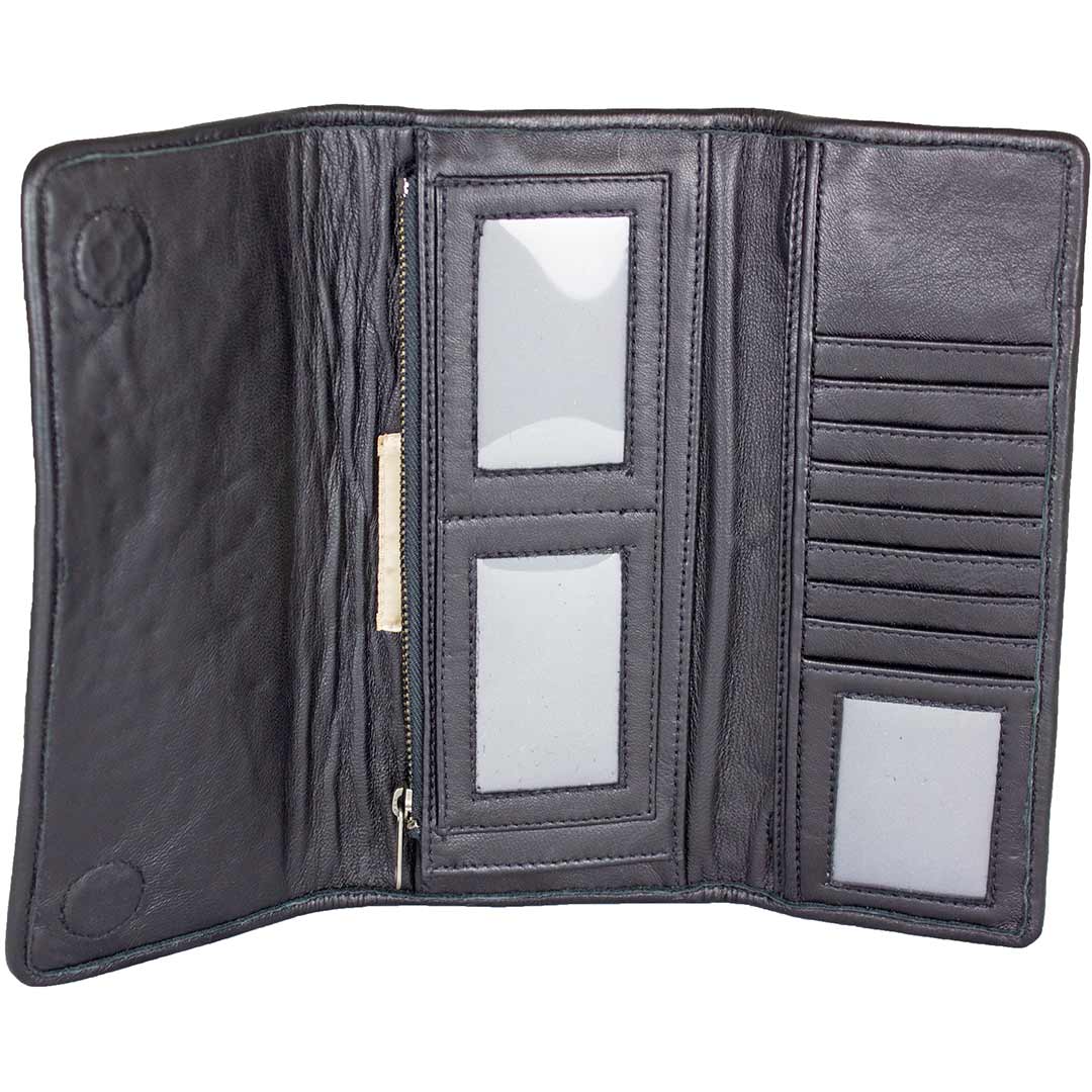 Juan Antonio Genuine Hair-On-Hide Wallet