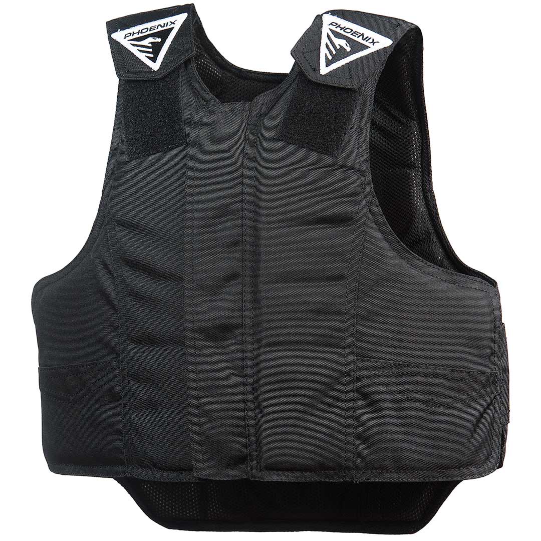 Phoenix Performance Product Tipperary Pro-Max Equestrian Vest Black TALL MEDIUM good