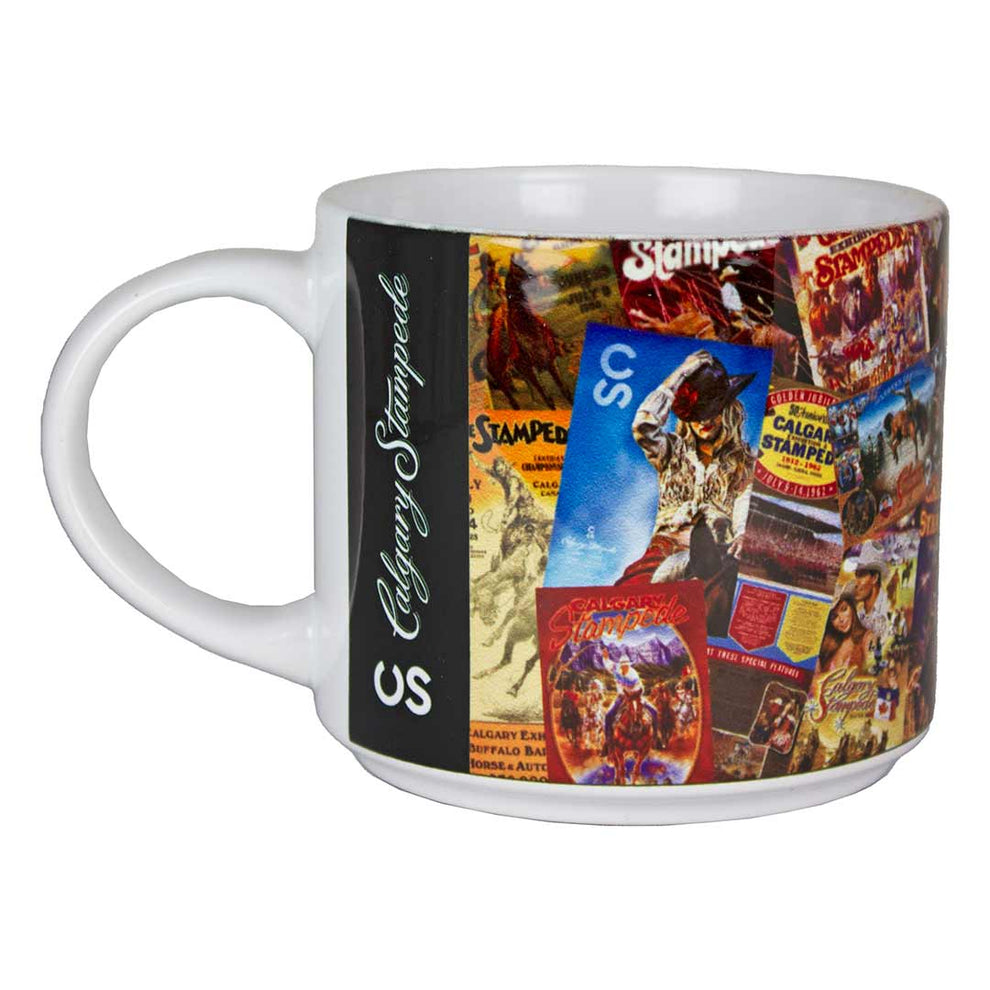 Calgary Stampede Poster Collage Mug