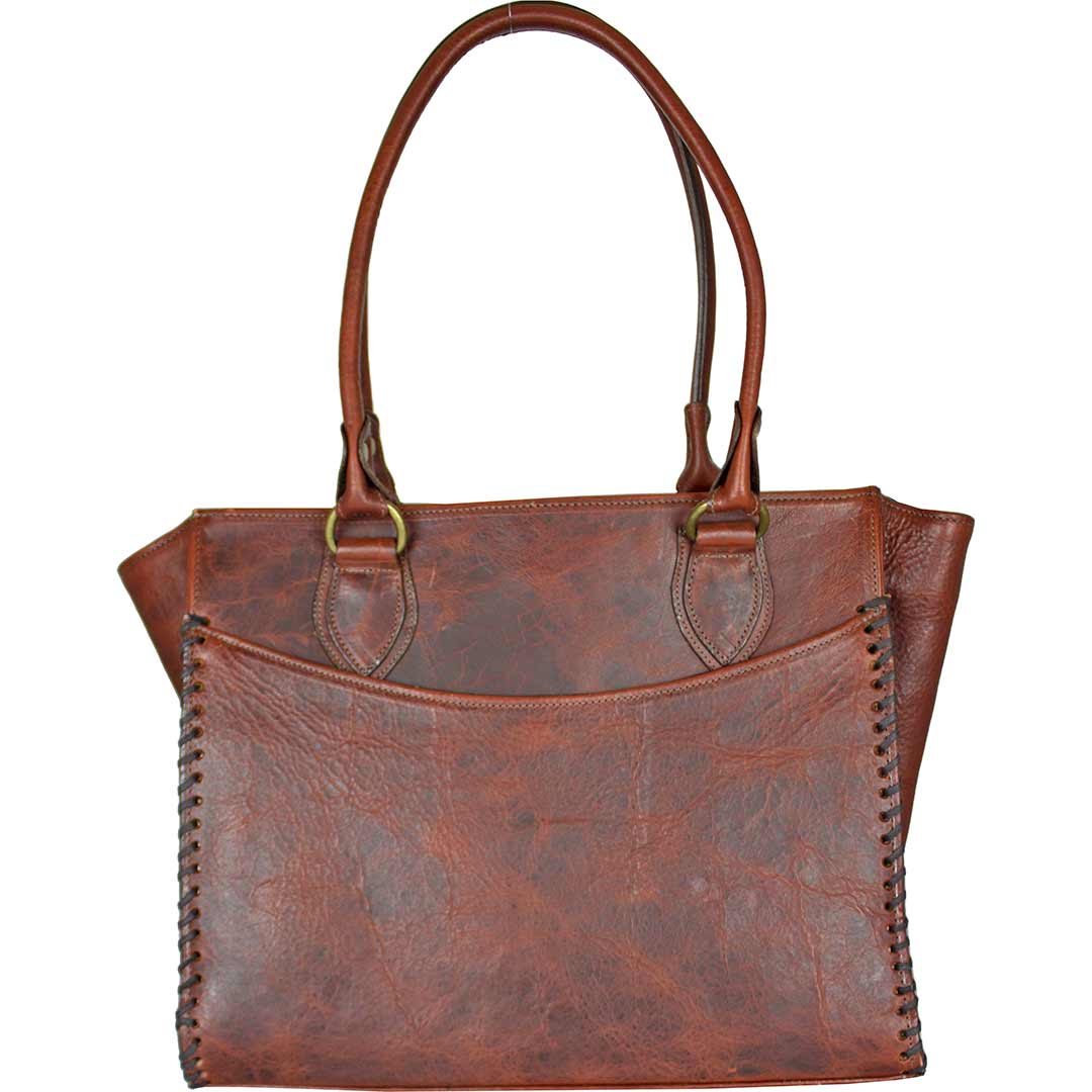 Juan Antonio Hand Tooled Weekend Bag