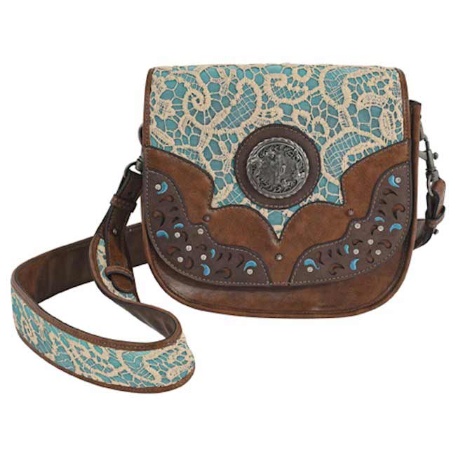 Justin Lace Overlay Saddle Bag | Lammle's – Lammle's Western Wear