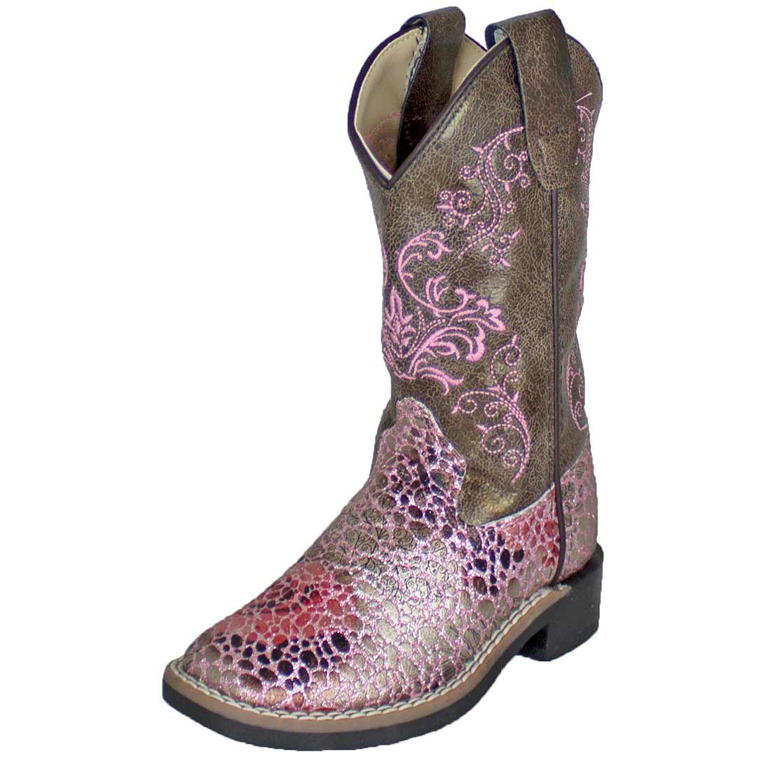 Girls on sale croc boots