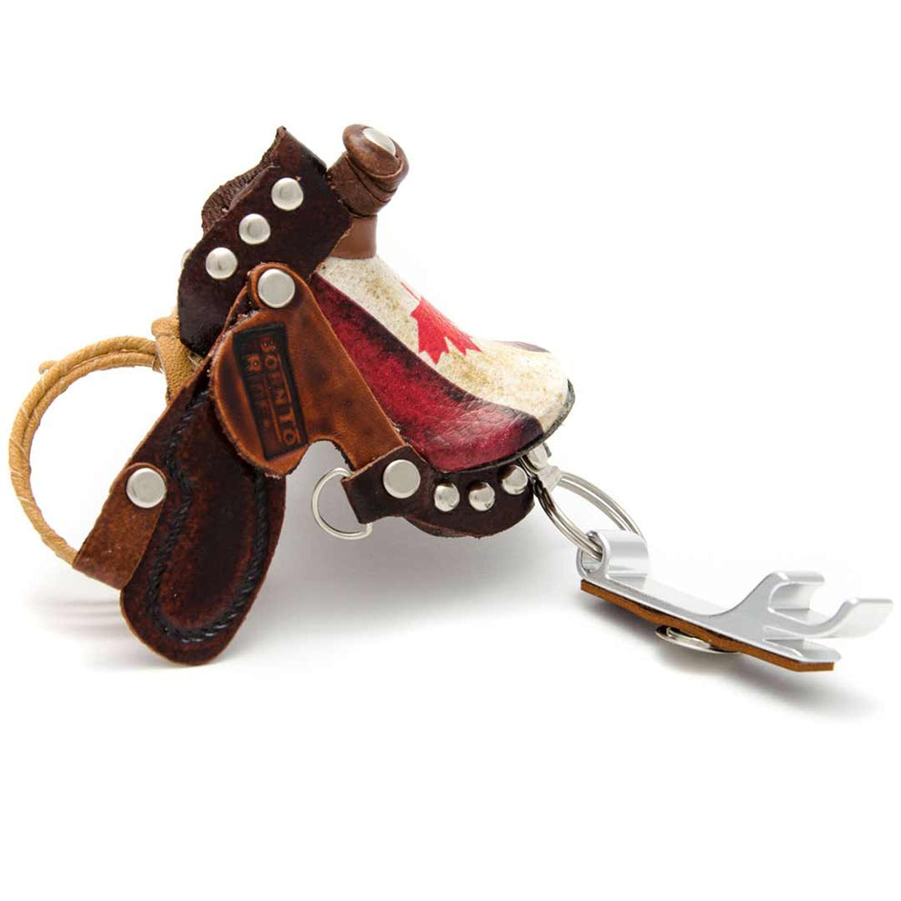 Phunky Horse Canada Saddle Bottle Opener with Magnet