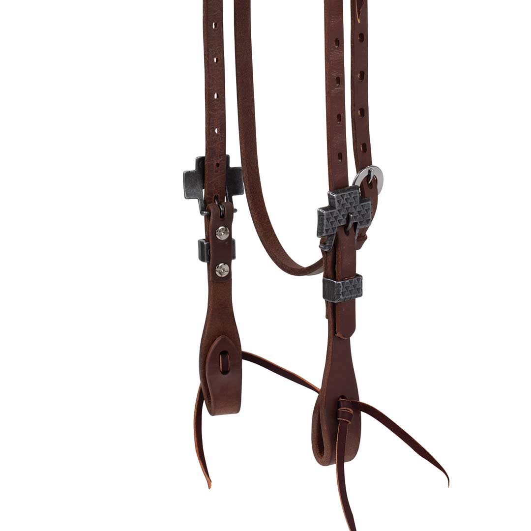 ProTack Headstall with Rasp Accent Hardware