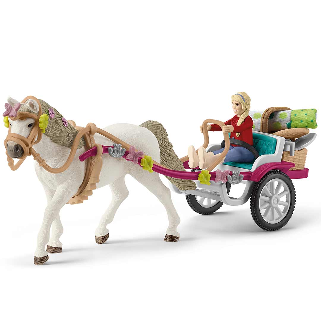 Schleich Small Carriage Big Horse Show Toy Set | Lammle's