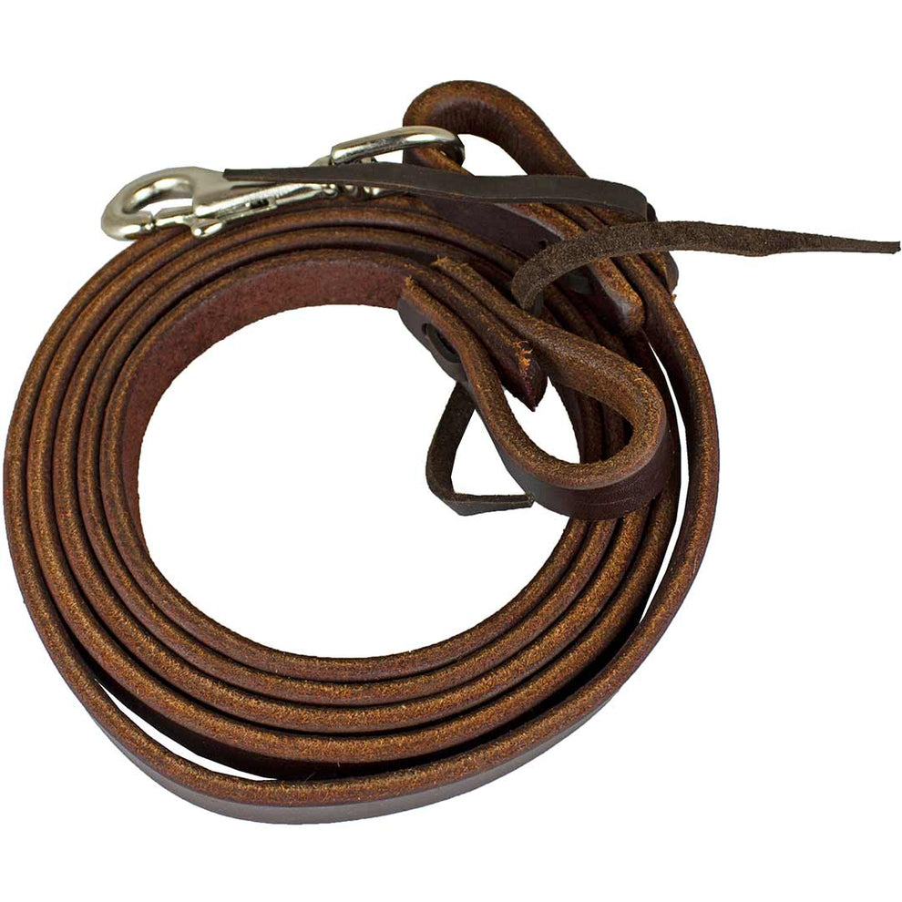 True North Trading Herman Oak Heavy Oil Roper Reins