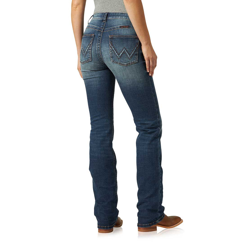 Wrangler® Cowboy Cut Straight Stretch Jean - Women's Jeans in